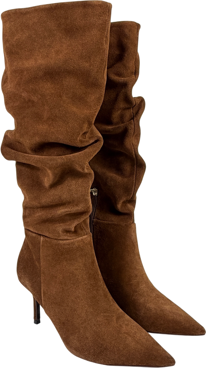 Carvela Brown Spirit Slouch Boot UK 6 EU 39 👠