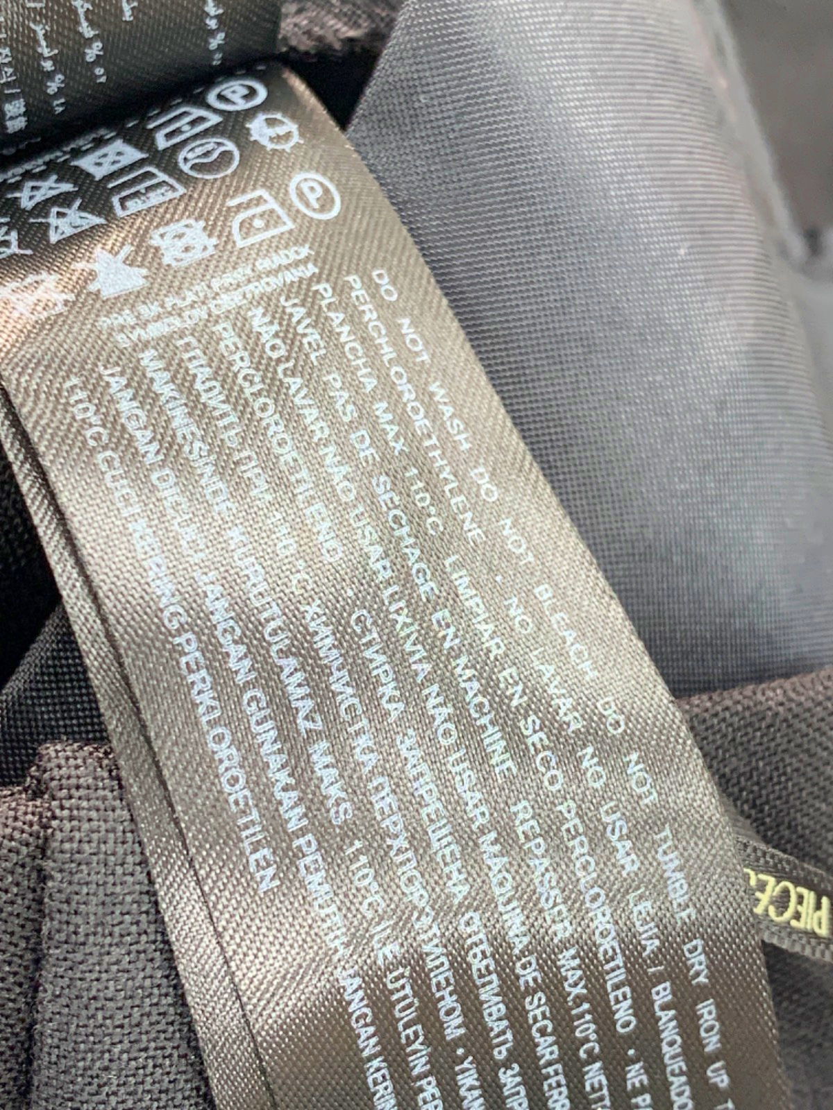 MANGO Premium Black Wool Suit Trousers UK 12