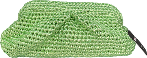 SIIS Metallic Handmade Raffia Woven Natural Clutch Bag One Size