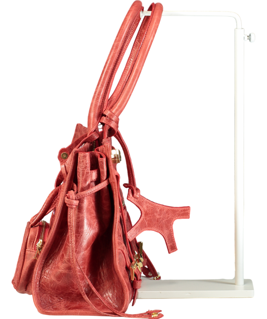 Manc Red Zou Zou Handbag One Size