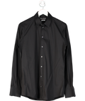 Dolce & Gabbana Black Stretch Cotton Gold Fit Shirt UK 40" CHEST