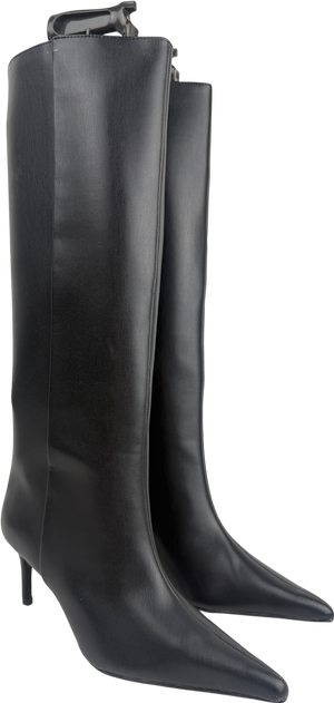 H&M Black Knee-high Boots UK 3 EU 36