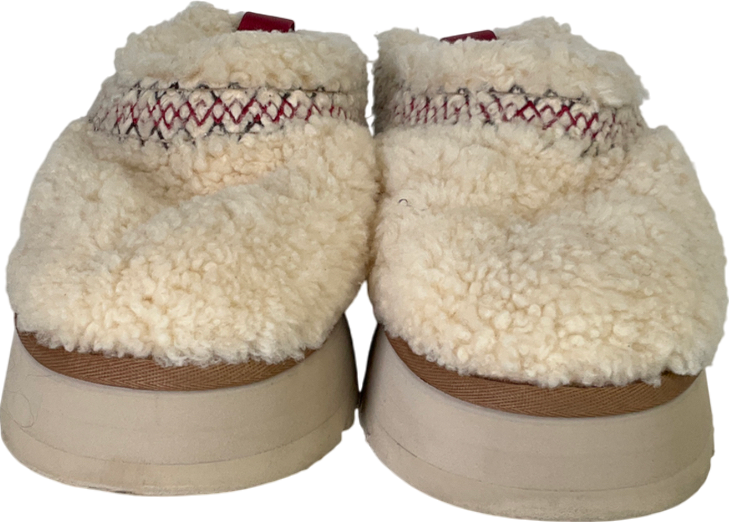 UGG Cream Tazz Ugg Braid Shoes UK 6 EU 39 👠
