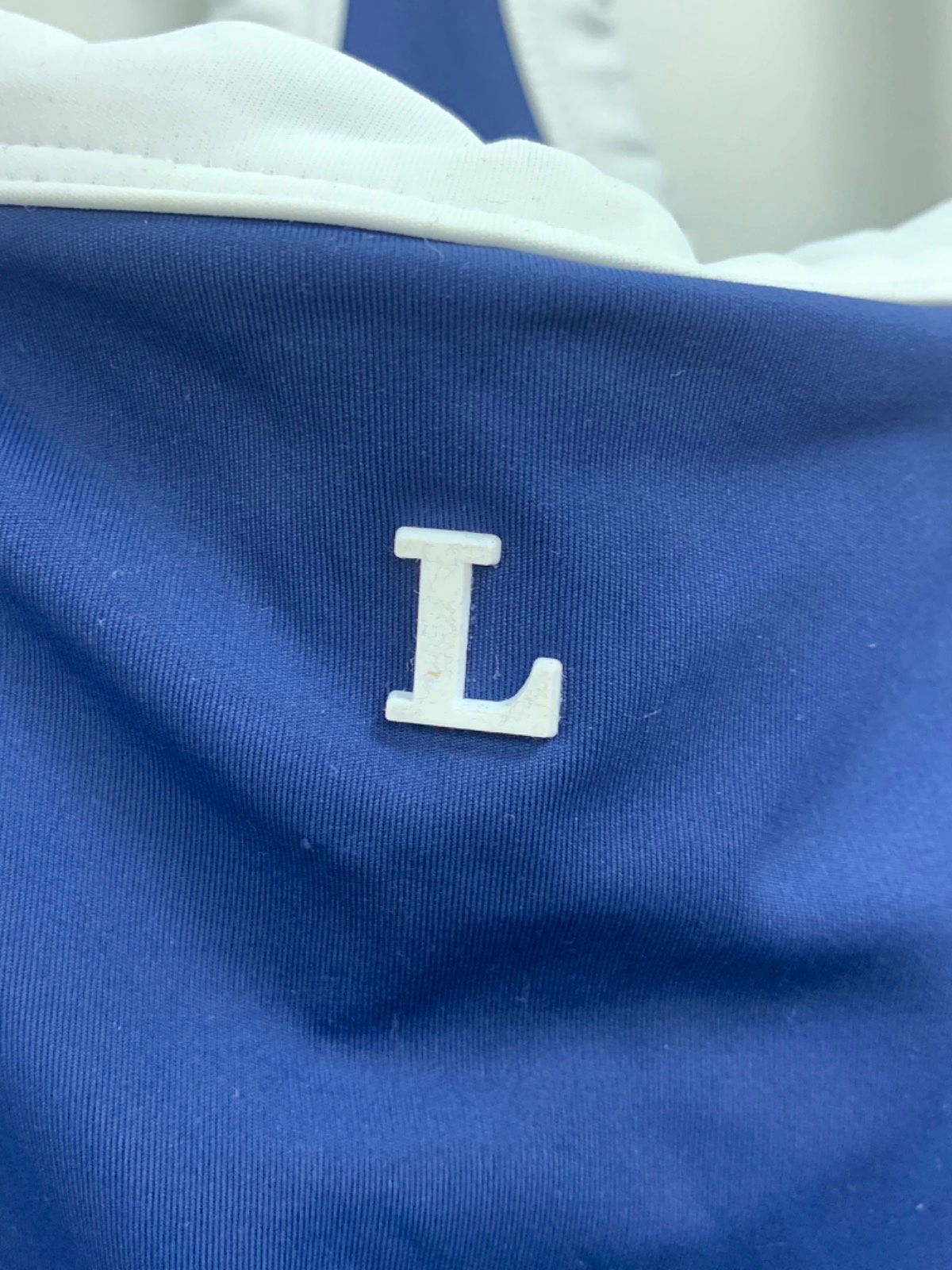 Lounge Navy Blue Sports Tank Top UK S