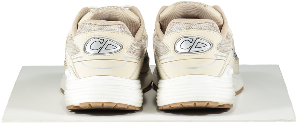 Christian Dior Beige B30 Sneaker  Cream Mesh And Technical Fabric UK 9 EU 43 👞