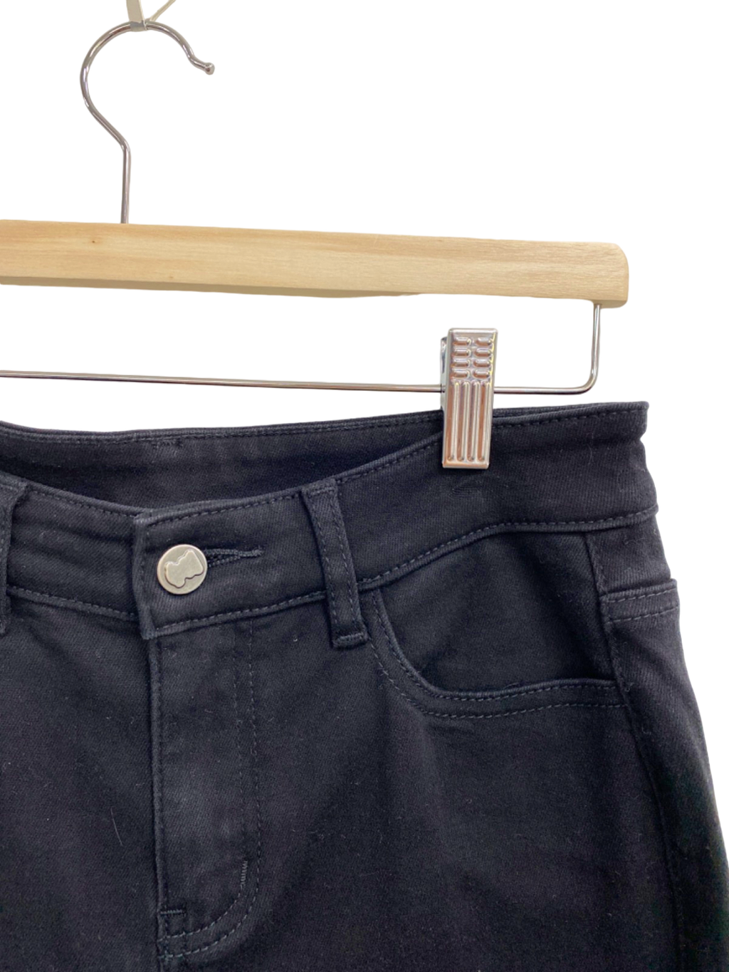 Goelia Black Flared Trousers UK 6