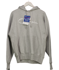 Champion Reverse Weave Hooded Sweatshirt Grey Heather UK M