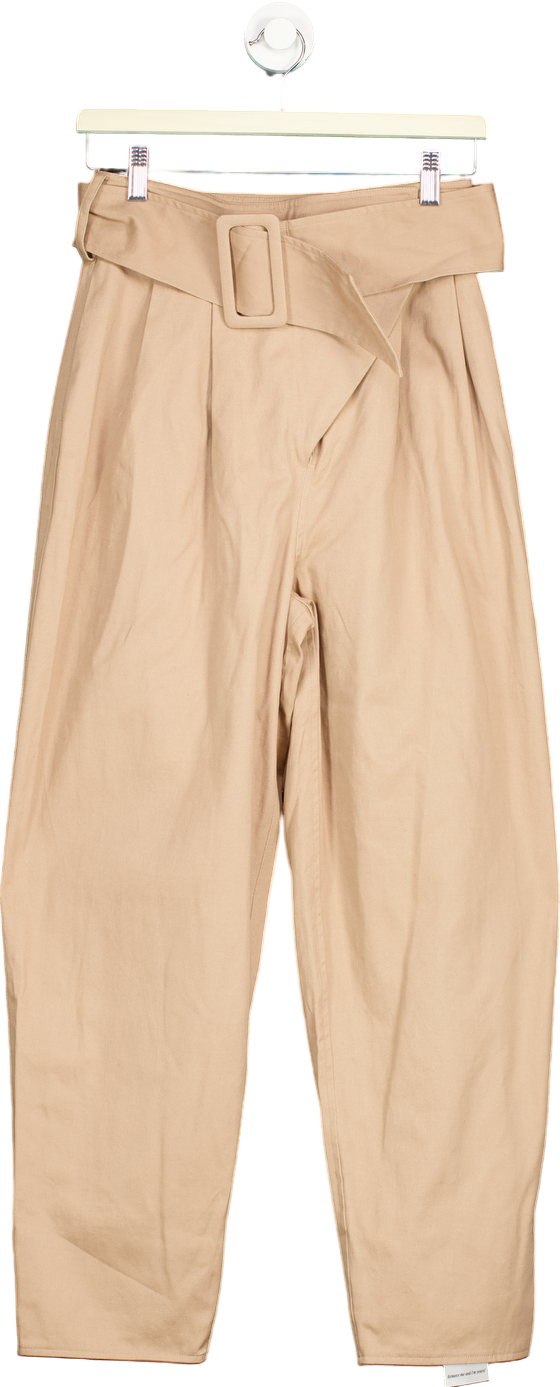 Song of Style Beige High-Waisted Trousers S