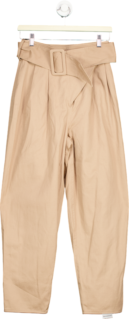 Song of Style Beige High-Waisted Trousers S