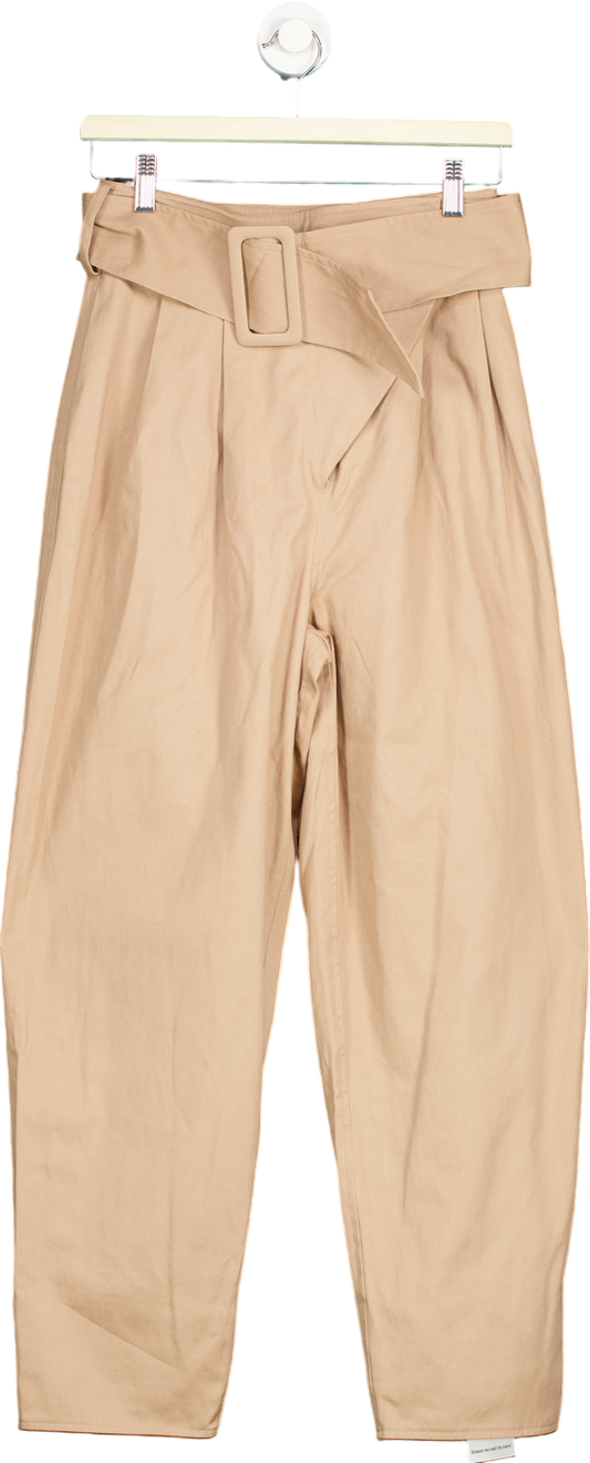 Song of Style Beige High-Waisted Trousers S