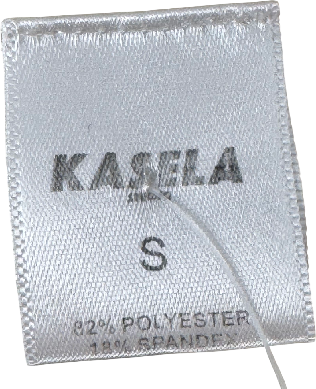 Kasela Cream Ruched Bikini Top In Ivory UK S