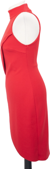 BAILEY 44 Red Bodycon Orel Tulip Hem Dress UK M