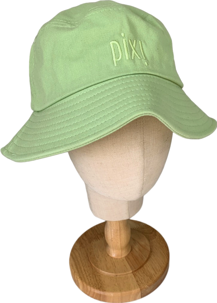 Pixi Green Bucket Hat One Size