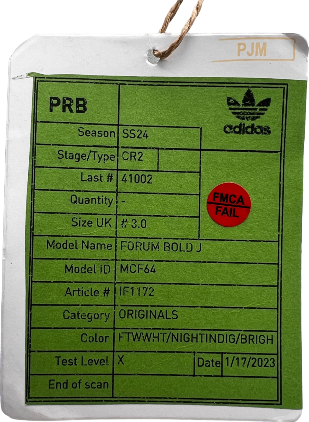 adidas White Forum Bold Trainer UK 3 EU 36 👠