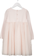 The White Company Blush Pink Glitter Tulle Skirted Dress 5 - 6 Years