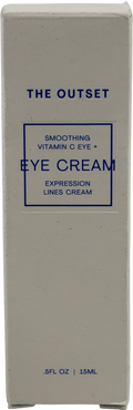 The outset Smoothing Vitamin C Eye + Expression Lines Cream 15ml