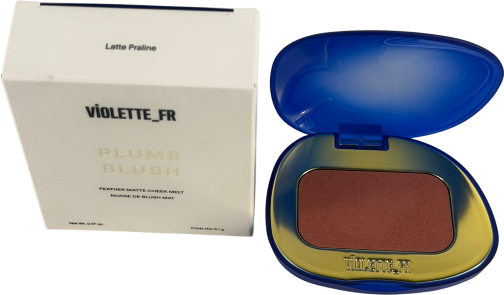 VIOLETTE_FR Feather Matte Cheek Melt Plume Blush Latte Praline 5.1g