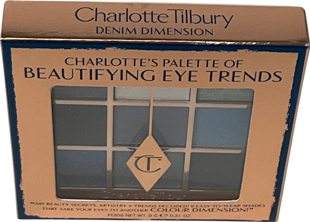 Charlotte Tilbury Charlotte's Palette Of Beautifying Eye Trends Denim Dimension 9g