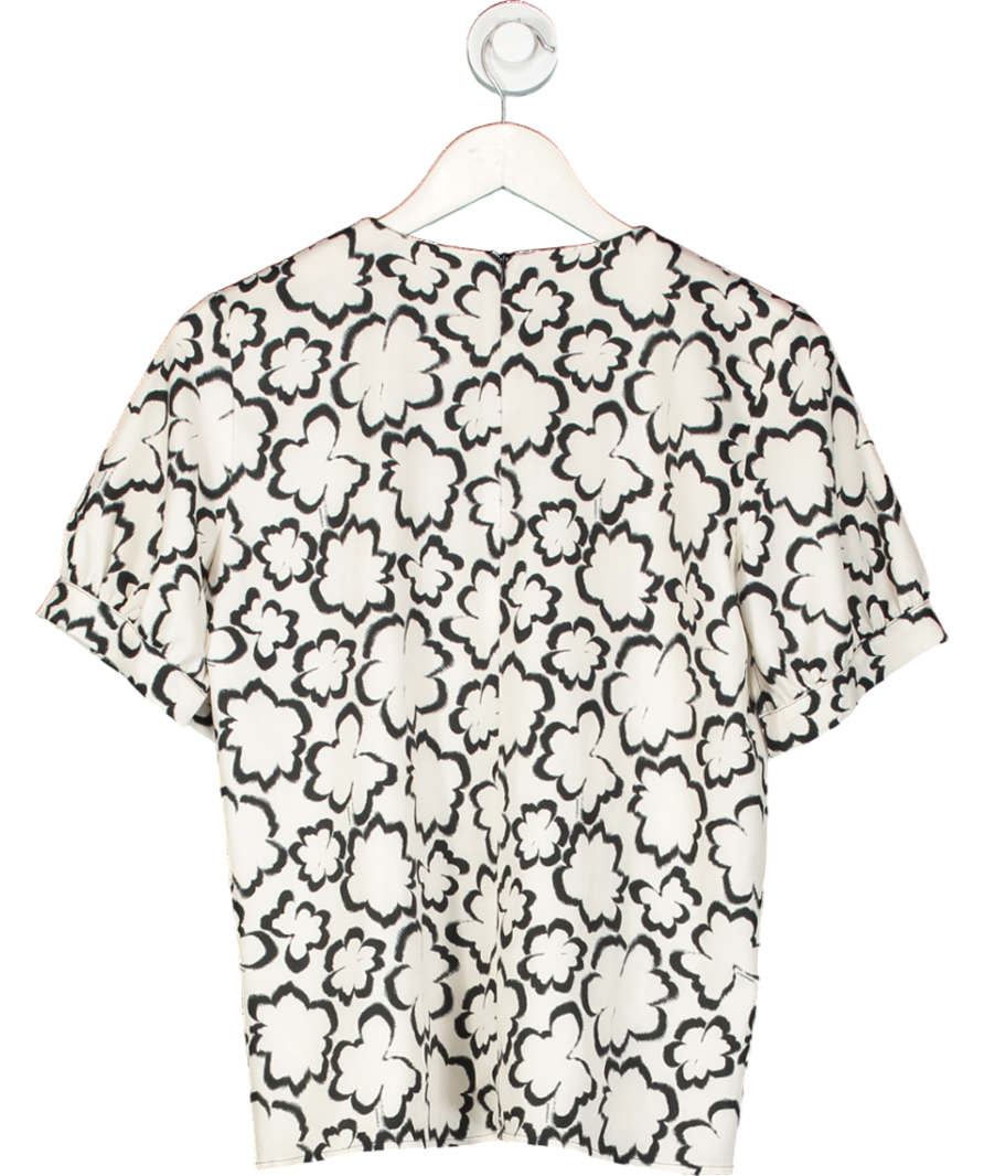 Emmanuela Swimwear Cream Bianca Blouse UK S