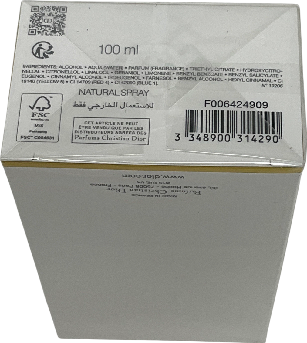 Dior Diorissimo Perfume Spray 100ml