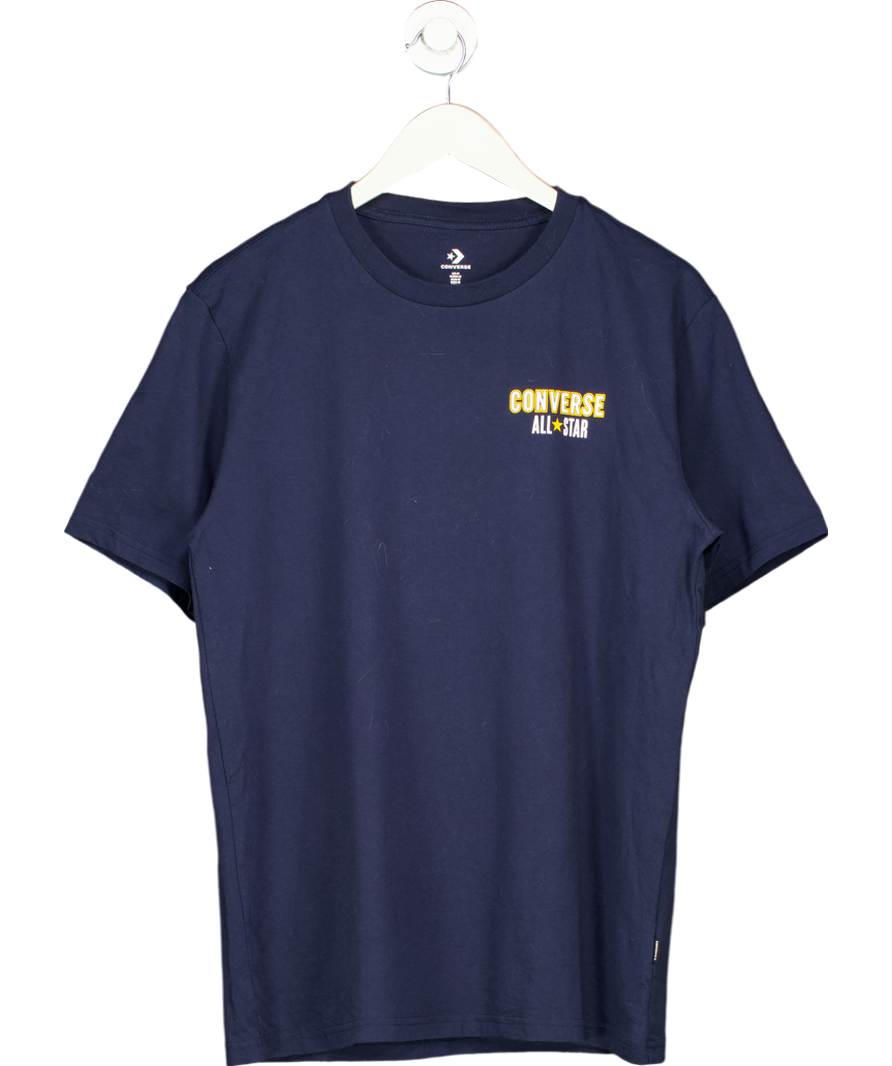 Converse Blue All Star Logo T-shirt UK M