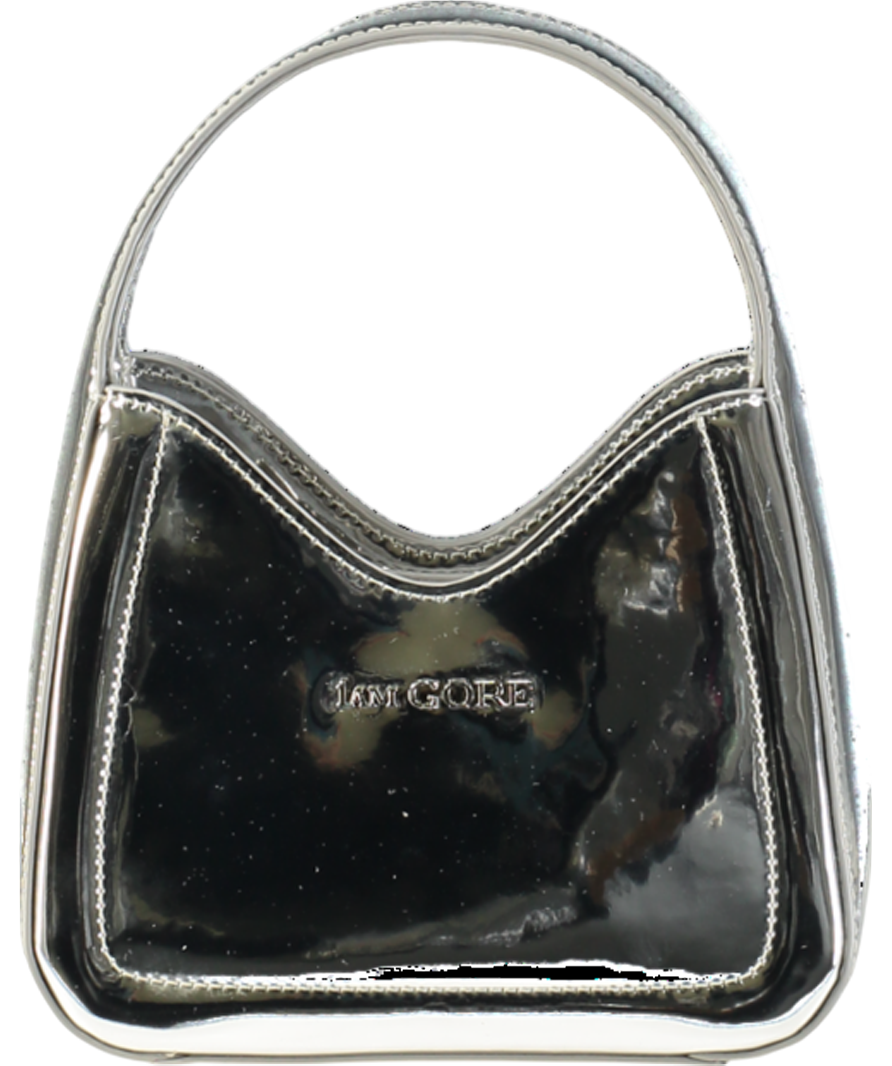 1am gorg Metallic Silver Mini Arc Handbag One Size