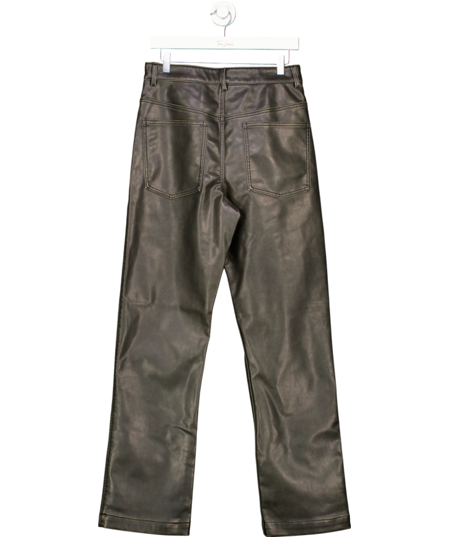 ZARA Black New York Edition Faux Leather Trousers W30