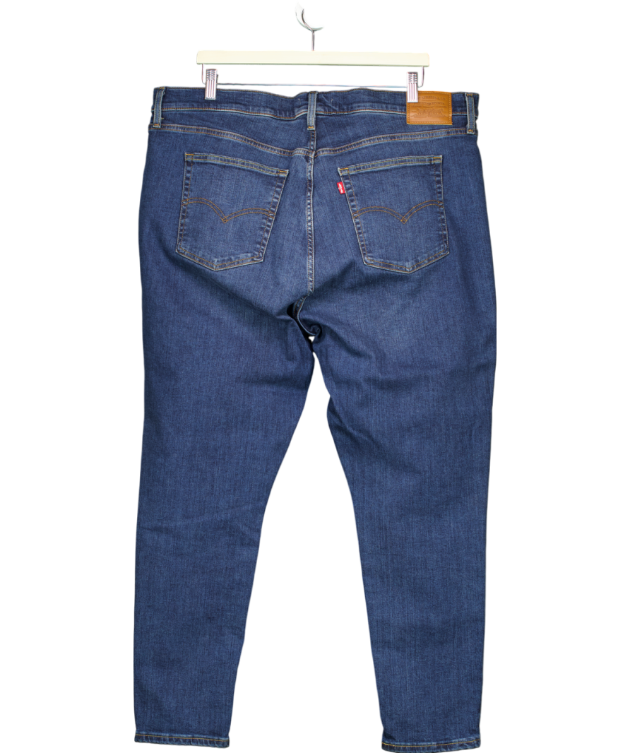 levis Blue 721 High Rise Skinny Jeans UK 20