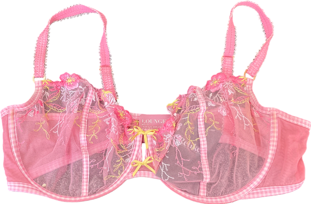 Lounge Underwear Pink Nelly Bra UK 36F