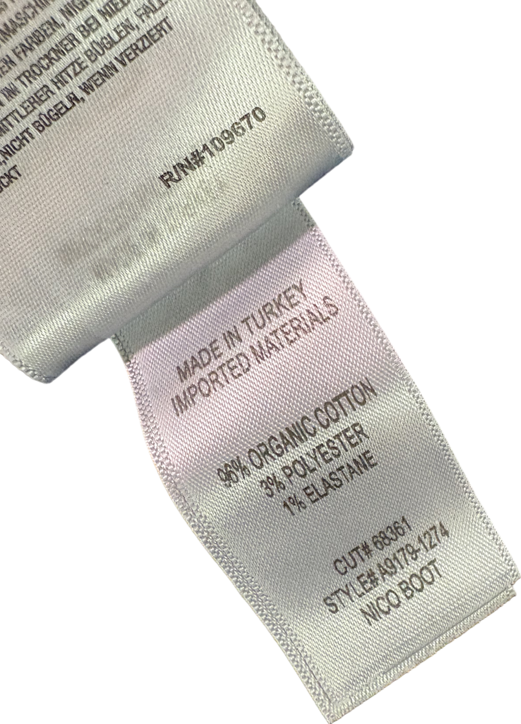 Agolde Black Denim Jeans UK 12