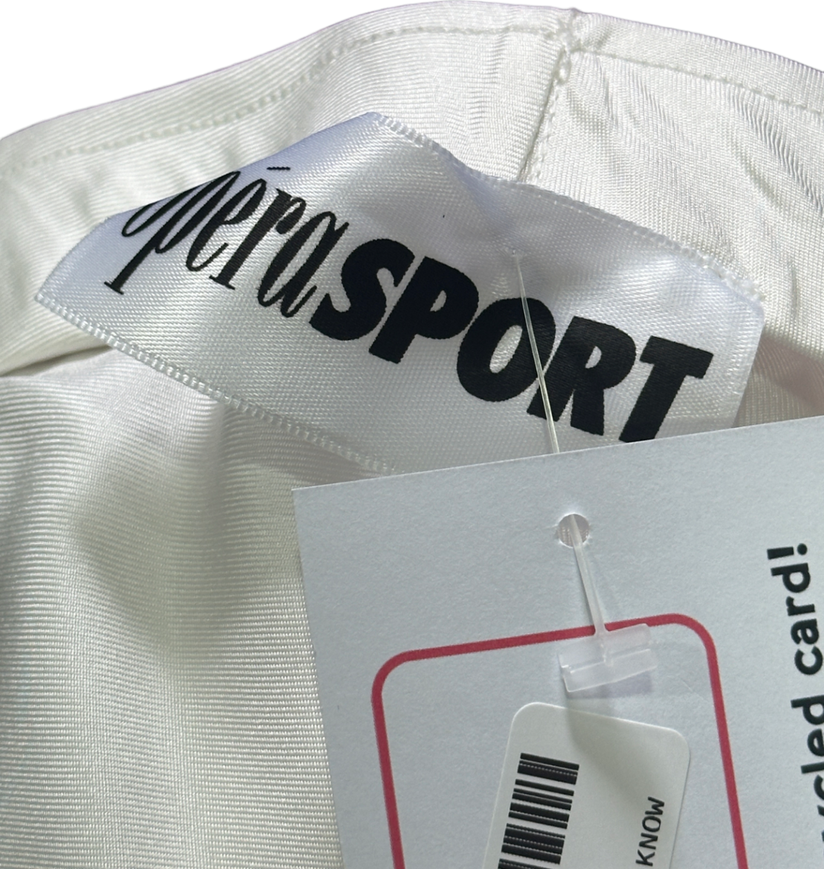 Opera Sport White Satin Midi Skirt UK 10