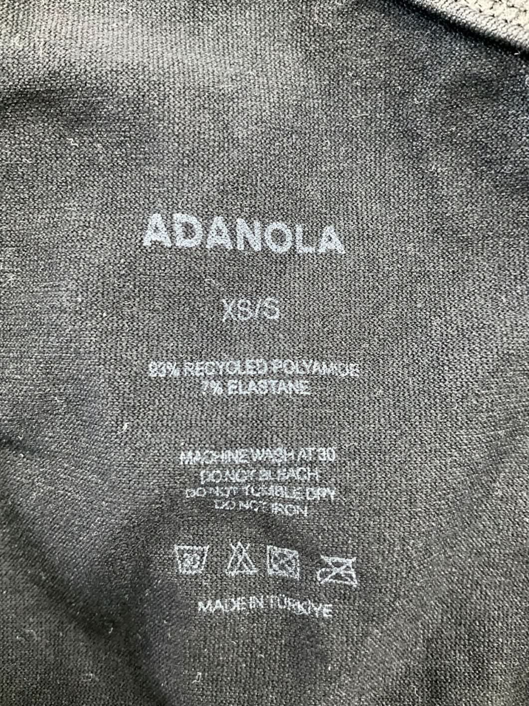 Adanola Black Seamless Bralette UK S