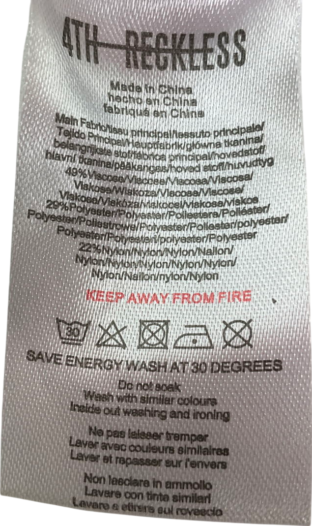 4th & Reckless Green Tank Bodysuit UK 8