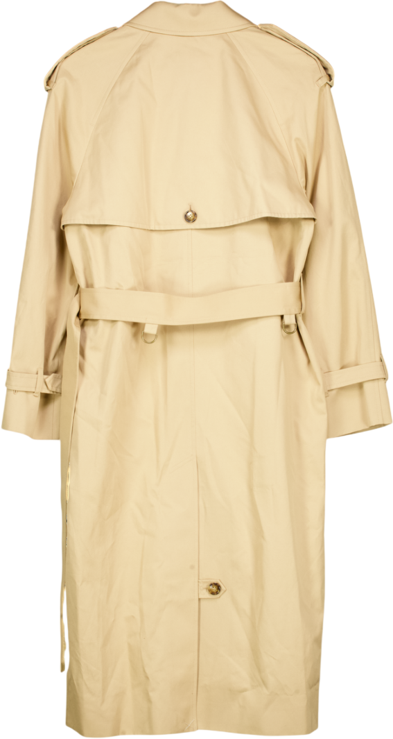 M&S Classic "the Trench" Coat - Light Caramel Beige UK 14