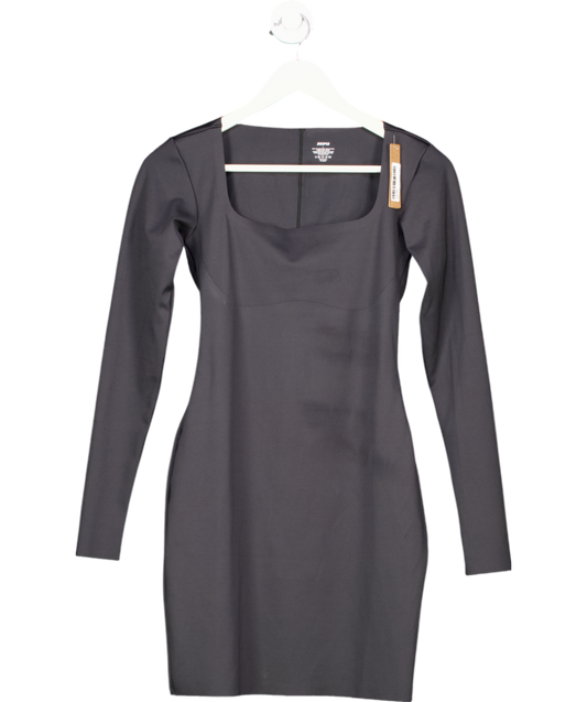 SKIMS Black Long Sleeve Dress UK L