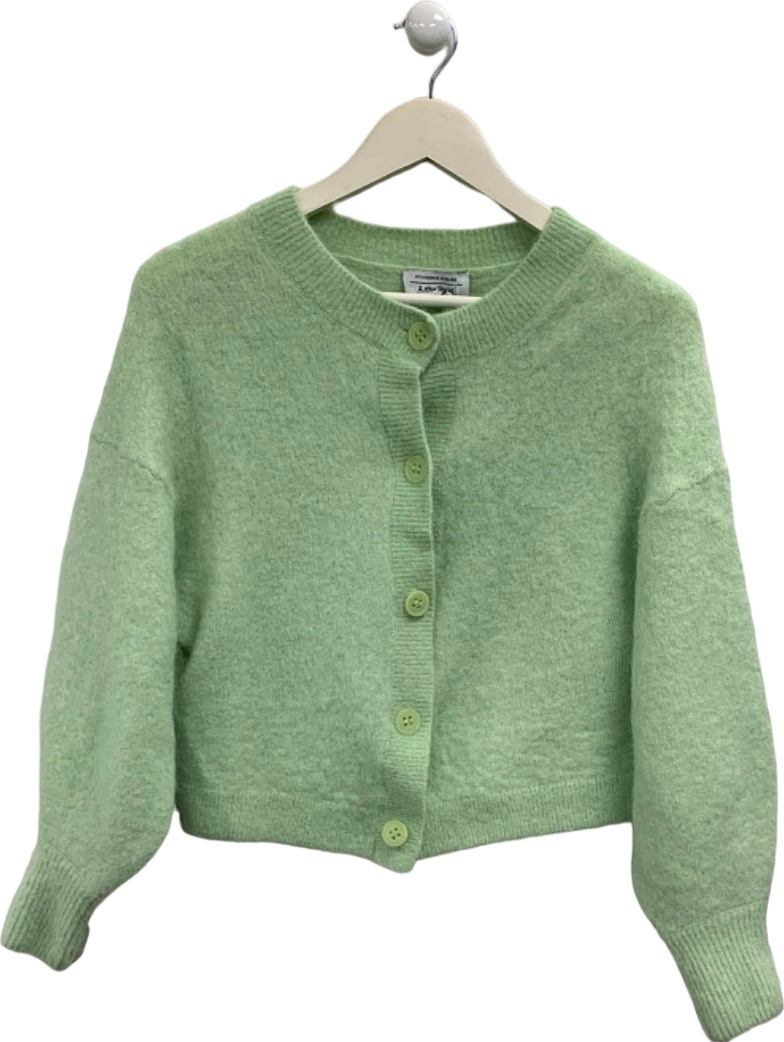 & Other Stories Green Cardigan UK S