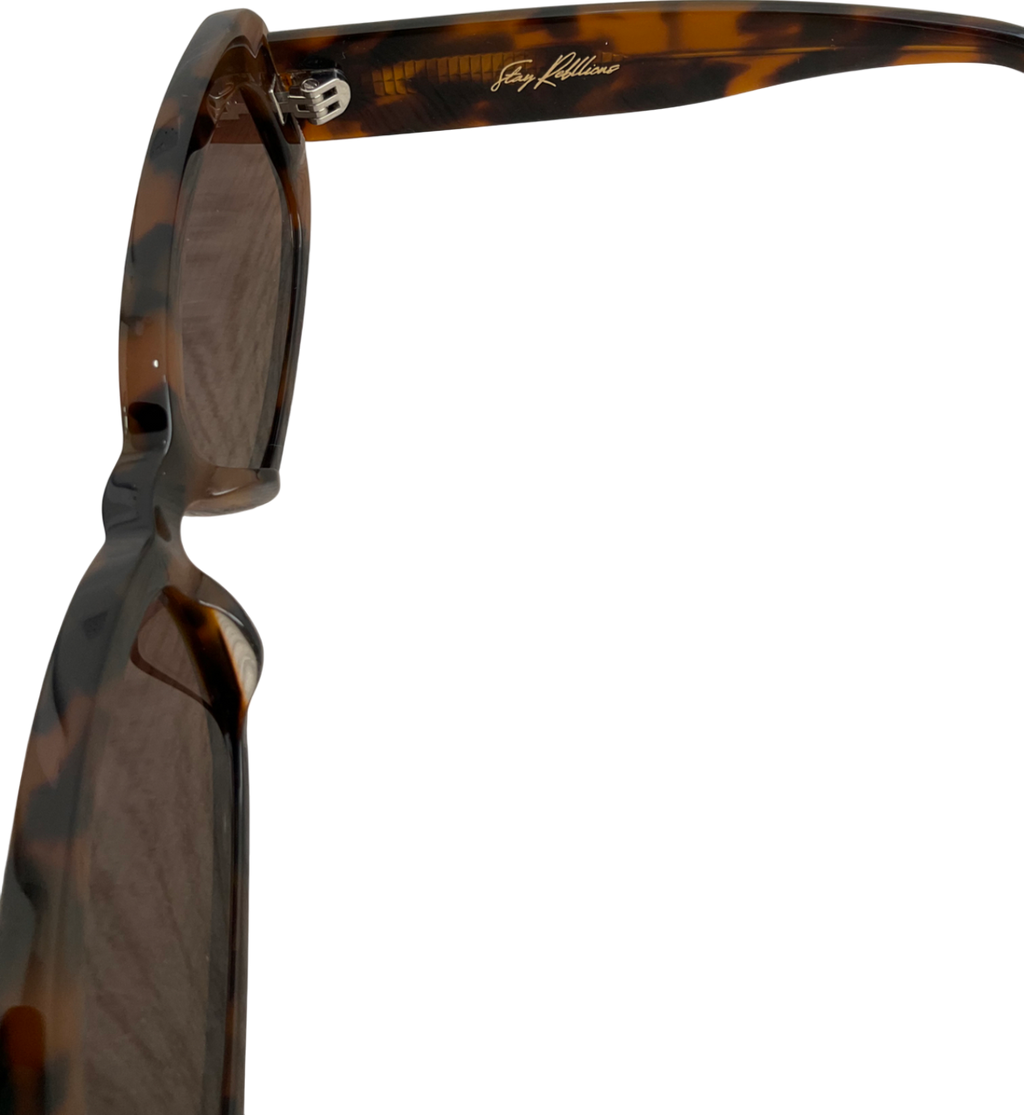 Sol Kyst Brown Monarch Sunglasses With Original Case One Size