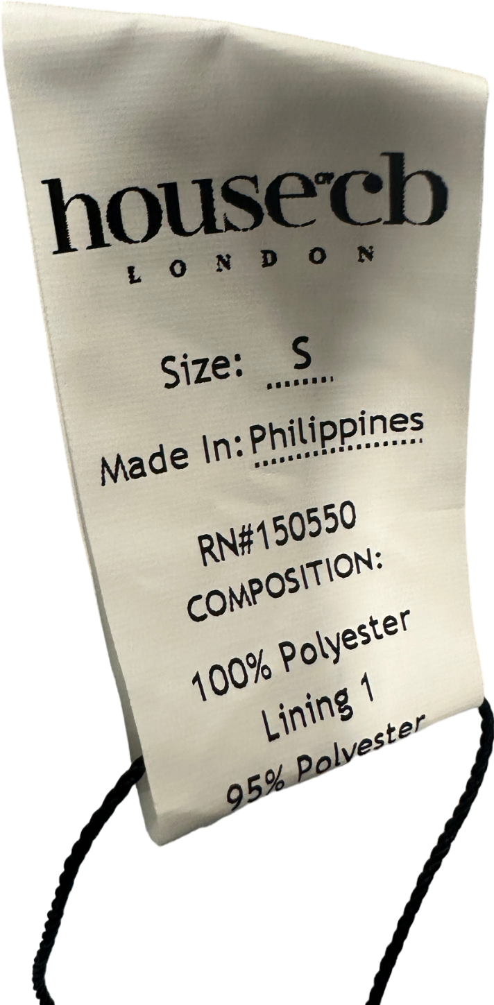 House of CB Light Blue Halter Maxi Dress S