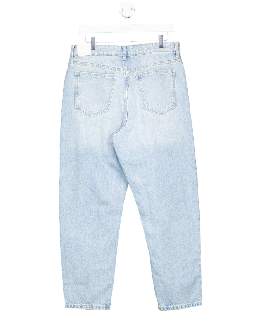 MANGO Blue Mom2000 High-rise Jeans UK 14