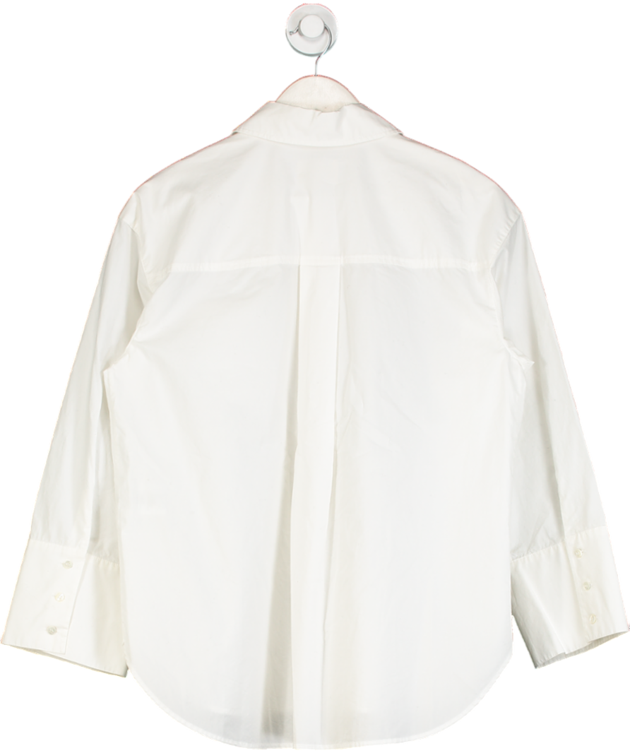 Sezane Cream Bilma Shirt  Ecru UK 8