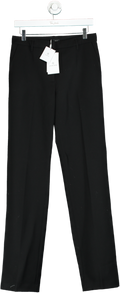 Anine Bing Black Tailored Straight Leg Trousers UK 8