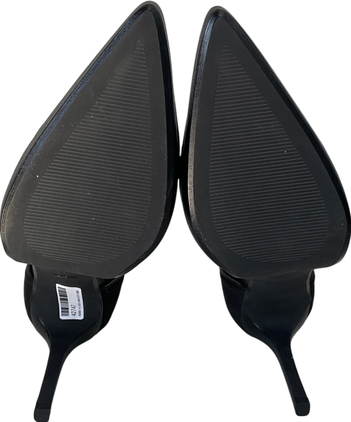 cosy island Black Sexy Strapped Stiletto Pumps UK 11 EU 45 👞