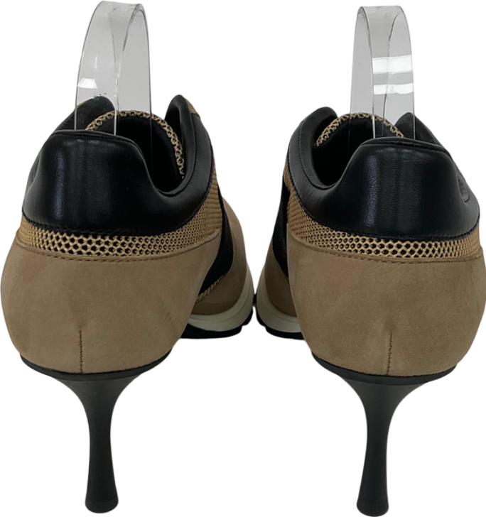 Sneex Brown The Icon Trainer Heel UK 9 EU 42 👠