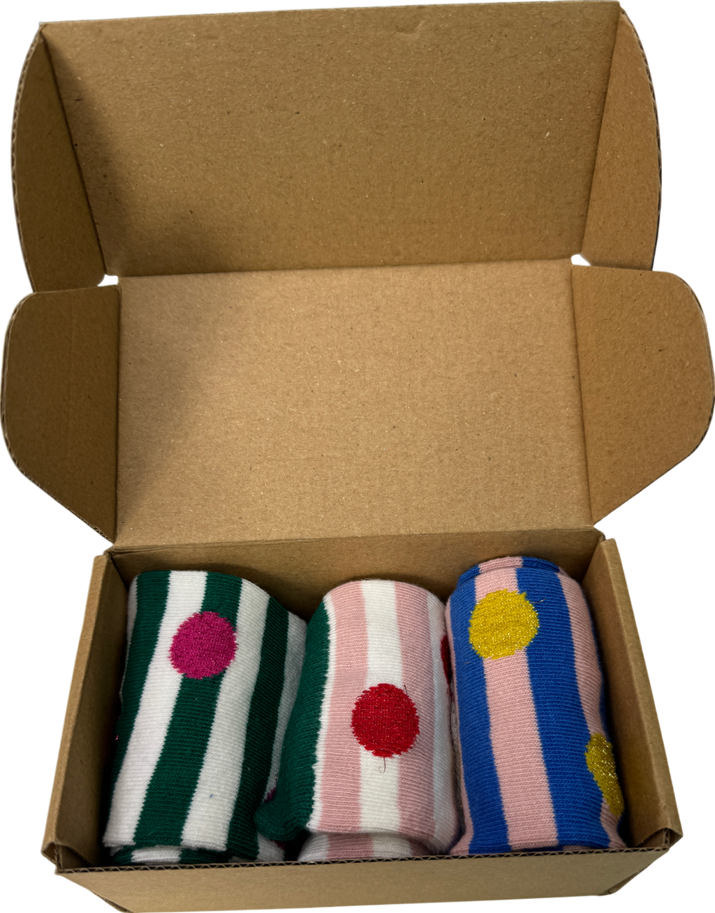 BODEN Multicoloured Set Of 3 Pairs Of Socks Gift Boxed One Size