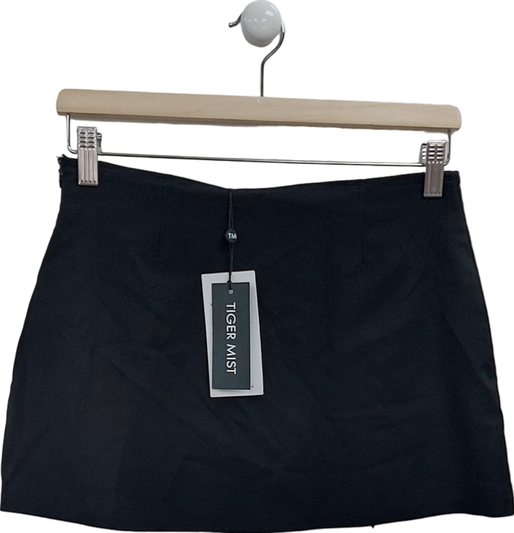 Tiger Mist Black The Mini Skirt UK XS