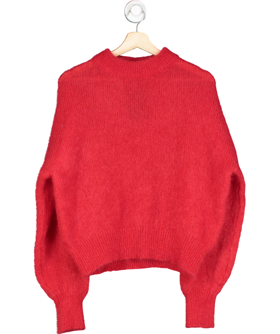 suprise Red Surprise Paris Jane Mohair Jumper UK 12