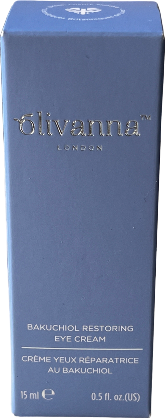 Olivanna London Bakuchiol Restoring Eye Cream 15ml