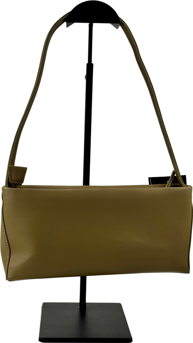 ASOS Design Minimal 90s Shoulder Bag In Olive Green