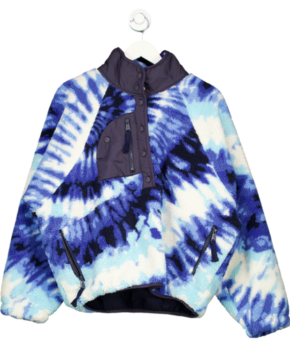 Blue Free People Rocky Ridge Pullover UK L