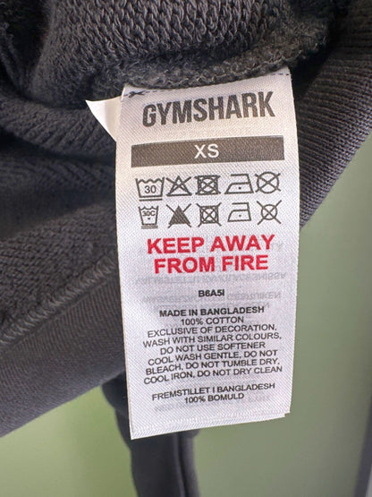 Gymshark Asphalt Grey Loopback Sweat Crew UK XS